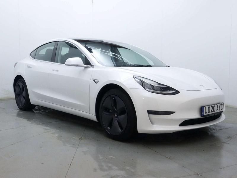 White Used 2020 Tesla Model 3 Long Range AWD Sedan | £13,167 (Super price) - Image 1/2