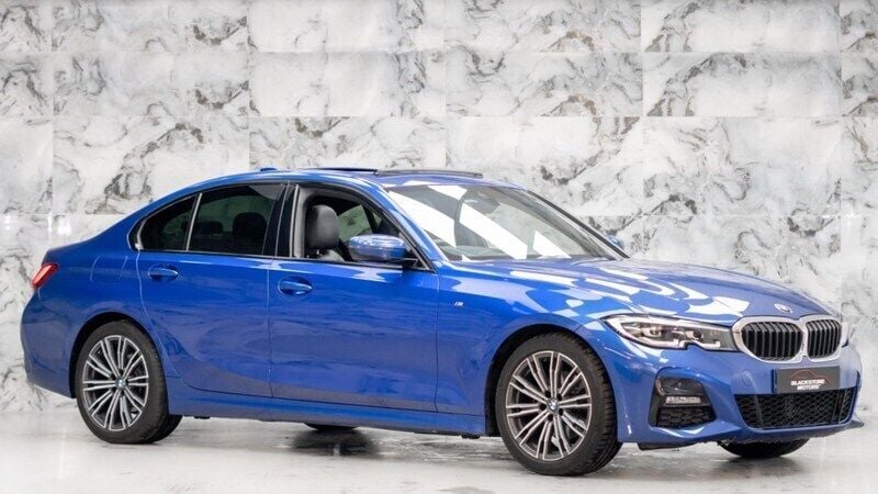 Blue Used 2019 BMW 320 M Sport Sedan | £22,989 (Expensive) - Image 1/4