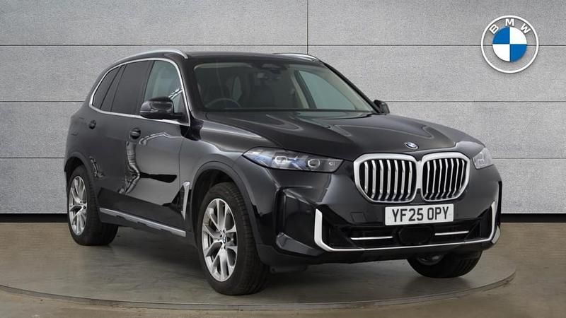 Black Used 2025 BMW X5 xLine SUV | £51,999 - Image 1/4