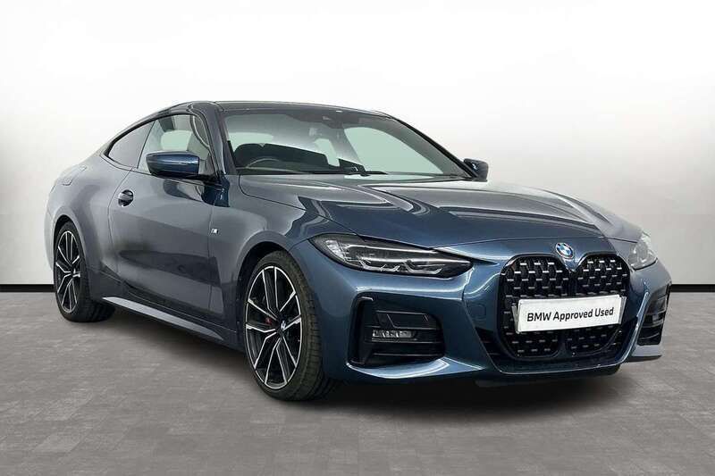 Blue Used 2022 BMW 430 M Sport Coupe | £28,500 (Fair price) - Image 1/3