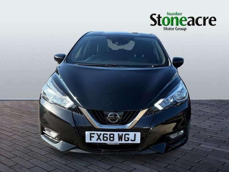Used Nissan Micra Tekna 90 HP (66 kW) 2018 Black Hatchback