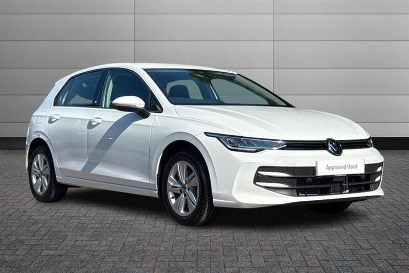 White New 2025 VW Golf VIII Life Hatchback | £23,895 (Super price) - Image 1/4