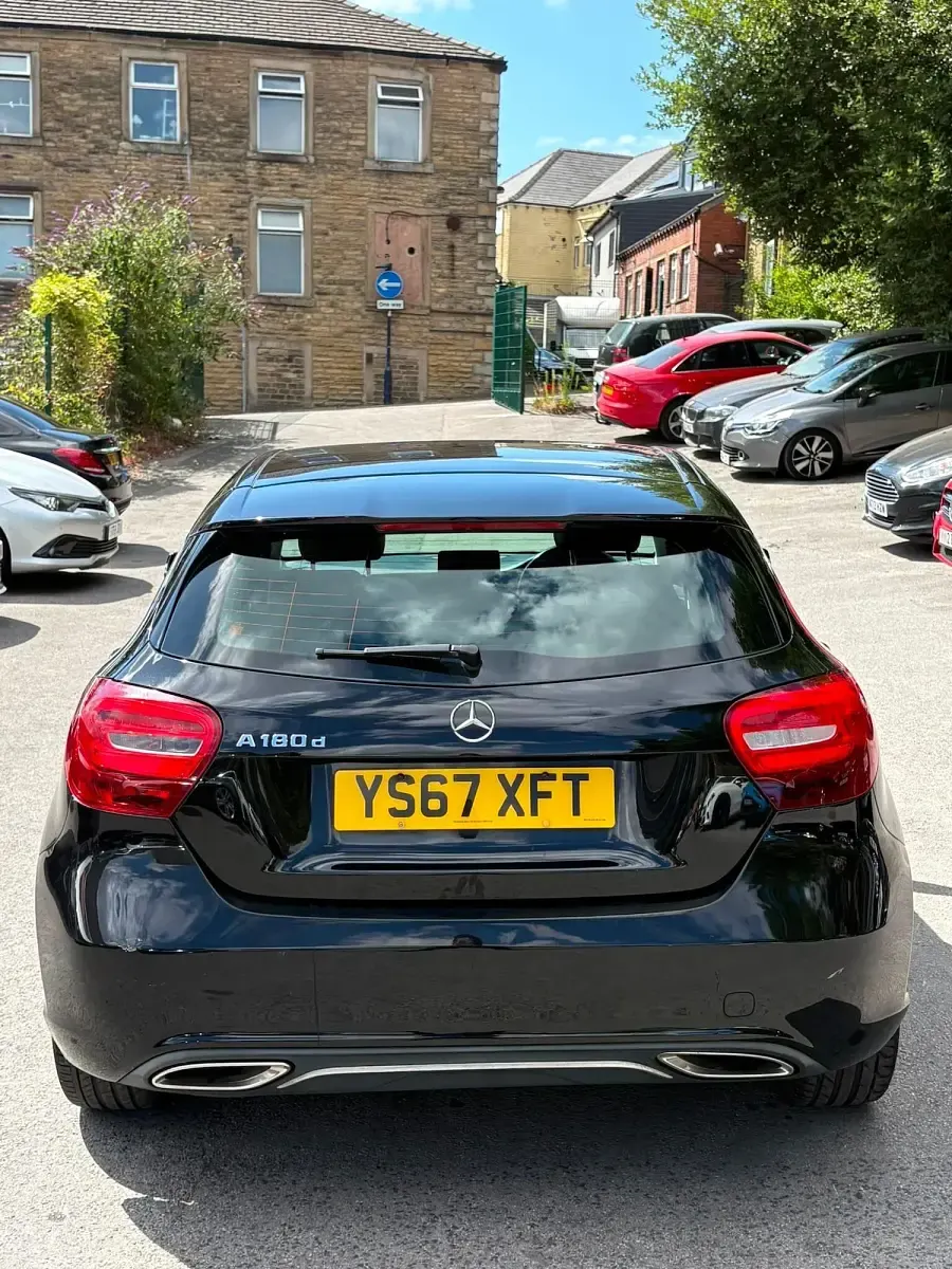 Used Mercedes A180 2018 Black Hatchback