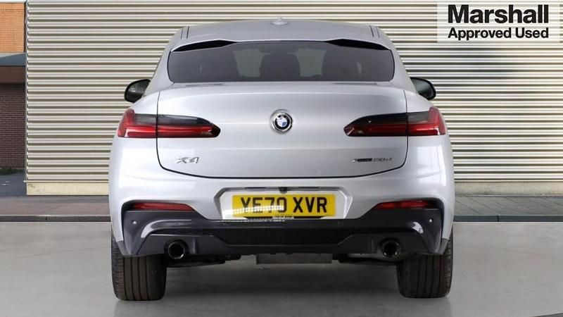 Used BMW X4 M Sport 190 HP (139 kW) 2020 Silver SUV