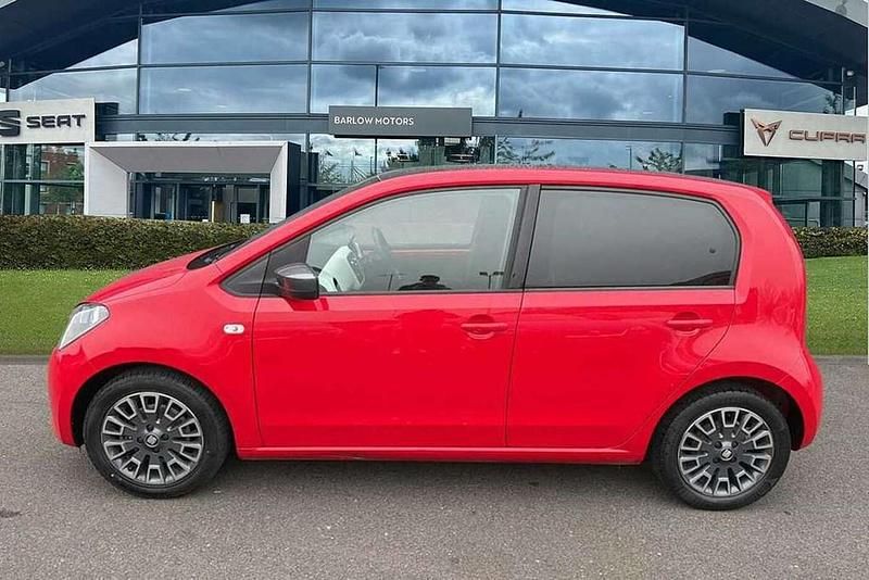 Begagnad Seat Mii Design 58 HK (42 kW) 2019 Röd Halvkombi