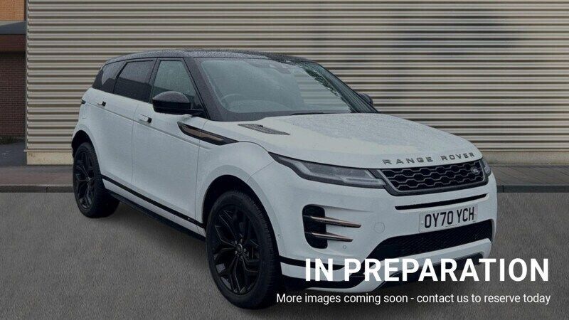 White Used 2020 Land Rover Range Rover evoque HSE Dynamic SUV | £24,834 (Expensive) - Image 1/4