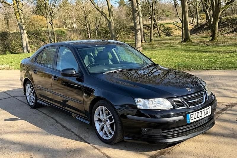 Used Saab 9-3 Aero 2003 Black Sedan