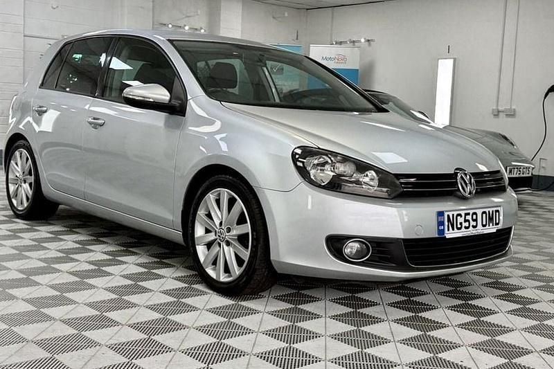 Used VW Golf VI GT 140 HP (102 kW) 2010 Silver Hatchback