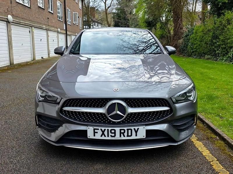 Used Mercedes CLA200 AMG Line Premium 163 HP (119 kW) 2019 Grey Coupe