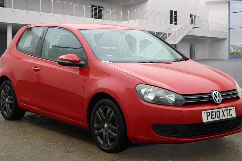Red Used 2010 VW Golf VI SE Hatchback | £1,295 (Super price) - Image 1/1