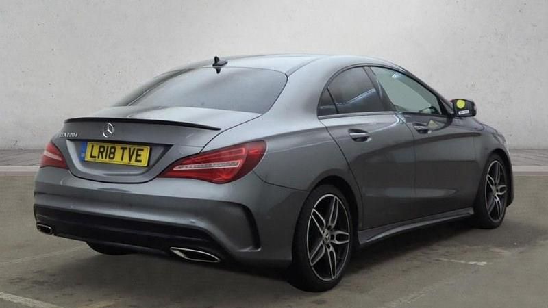 Used Mercedes CLA220 AMG line 177 HP (130 kW) 2018 Grey Sedan