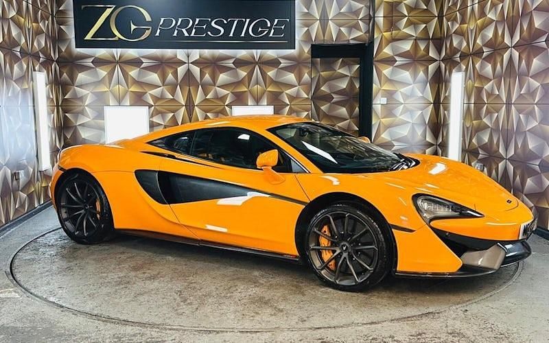 Used McLaren 570S 570 HP (419 kW) 2018 Orange Coupe