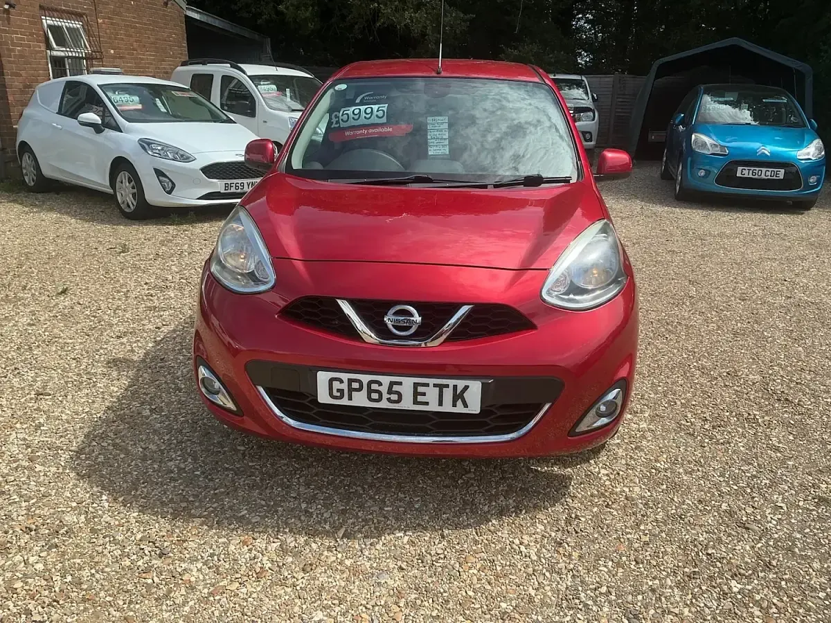 Used Nissan Micra Acenta 2015 Red Hatchback