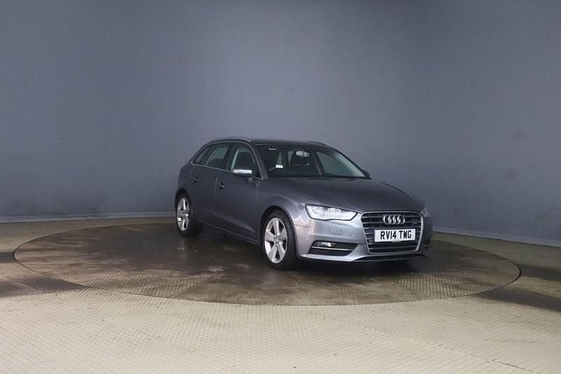 Grey Used 2014 Audi A3 Sportback Sport Hatchback | £6,450 (Good price) - Image 1/4