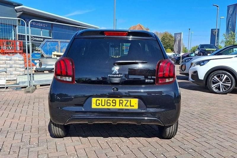 Used Peugeot 108 Allure 71 HP (52 kW) 2019 Black Hatchback