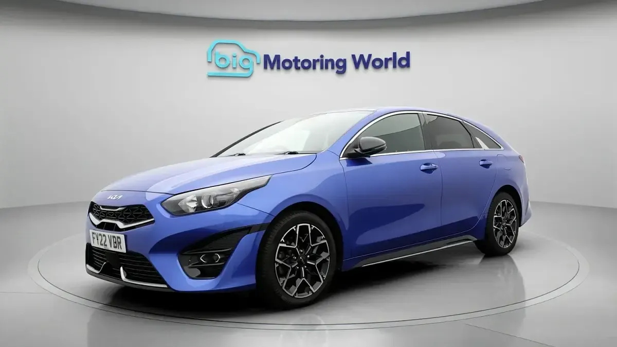 Used Kia ProCeed GT-Line 158 HP (116 kW) 2022 Blue Estate