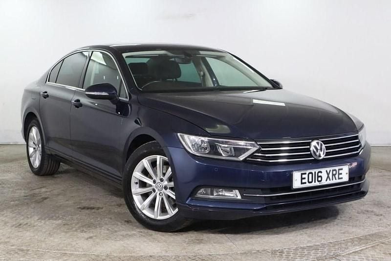 Blue Used 2016 VW Passat Business Sedan | £6,975 (Good price) - Image 1/4