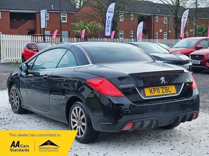 Used Peugeot 308 CC Access 2011 Black Cabriolet