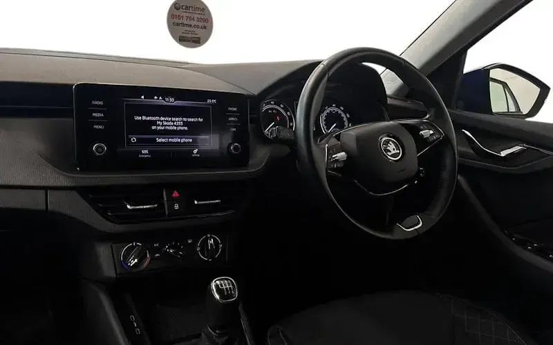 Used Skoda Kamiq SE 110 HP (80 kW) 2021 Blue SUV