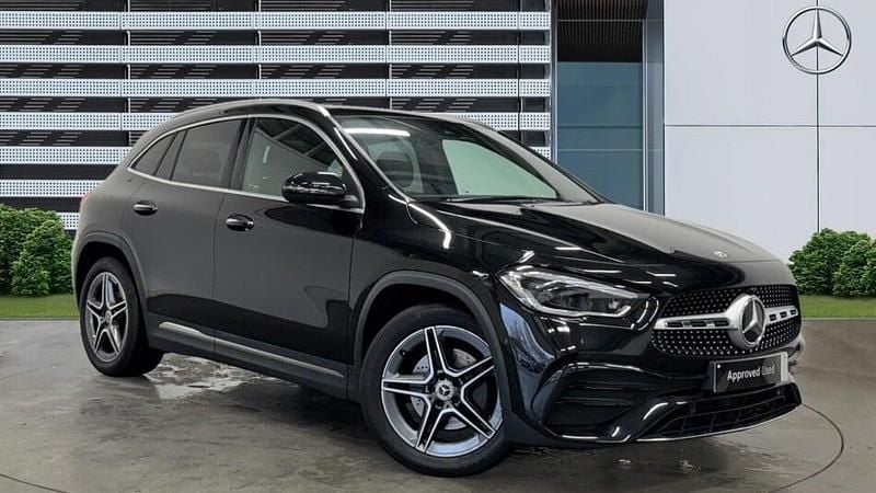 Black Used 2022 Mercedes GLA220 AMG Line Premium Plus SUV | £29,325 (Fair price) - Image 1/3