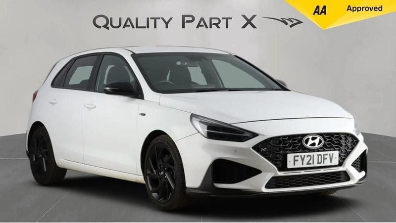 Used Hyundai i30 N Line 160 HP (117 kW) 2021 White Hatchback