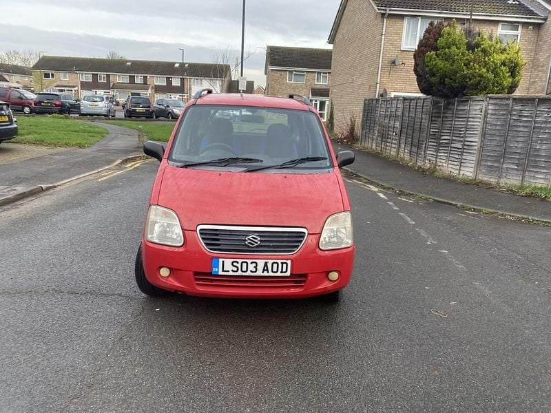 Red Used 2003 Suzuki Wagon R GL MPV | £1,095 - Image 1/4