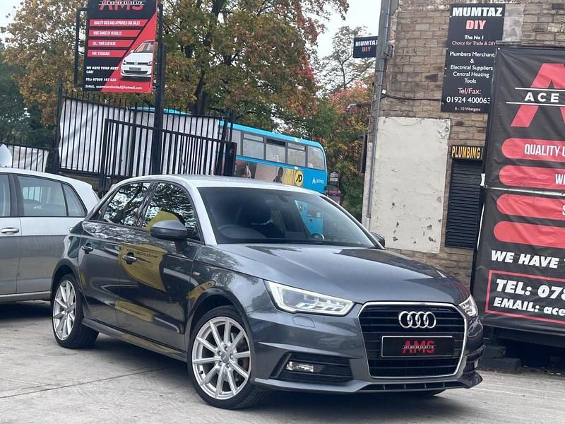 Grey Used 2015 Audi A1 Sportback S-Line Hatchback | £5,495 (Fair price) - Image 1/4