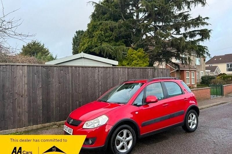 Used Suzuki SX4 GLX 2007 Red Hatchback