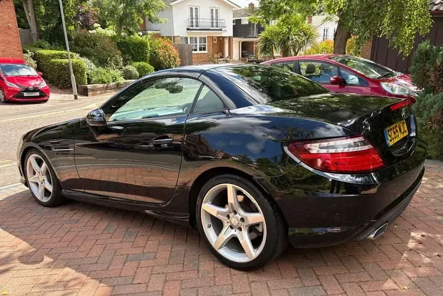 Used Mercedes SLK200 AMG 2015 Black Cabriolet