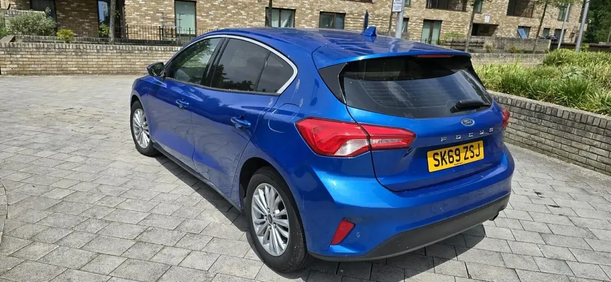 Used Ford Focus Titanium 2019 Blue Hatchback