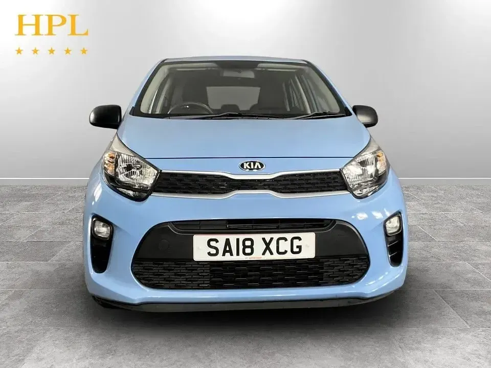 Used Kia Picanto 2018 Blue Hatchback