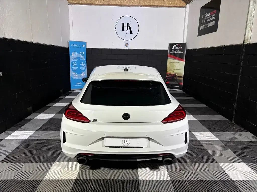 Used VW Scirocco R 280 HP (205 kW) 2016 White Coupe