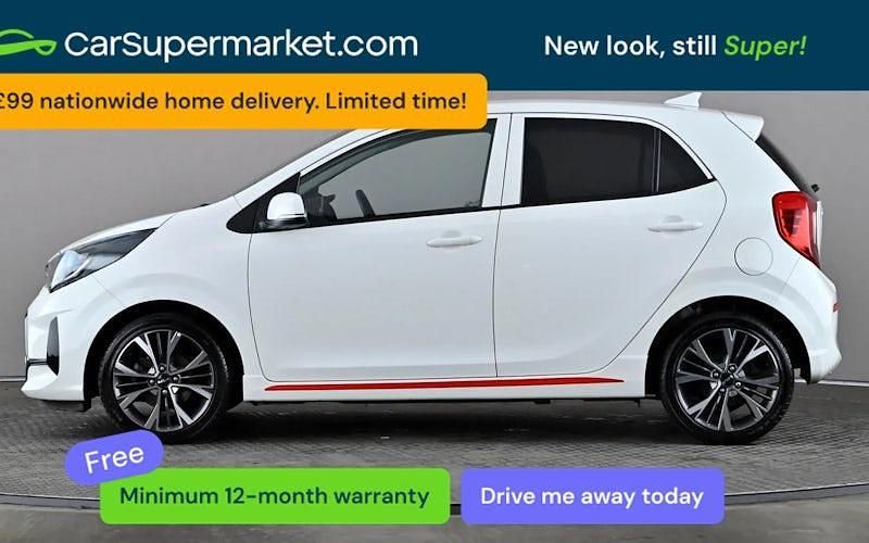 Used Kia Picanto GT-Line 67 HP (49 kW) 2023 White Hatchback