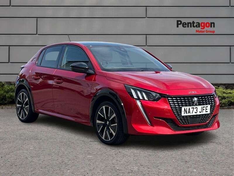 Red Used 2023 Peugeot 208 GTi Hatchback | £16,250 (Fair price) - Image 1/4