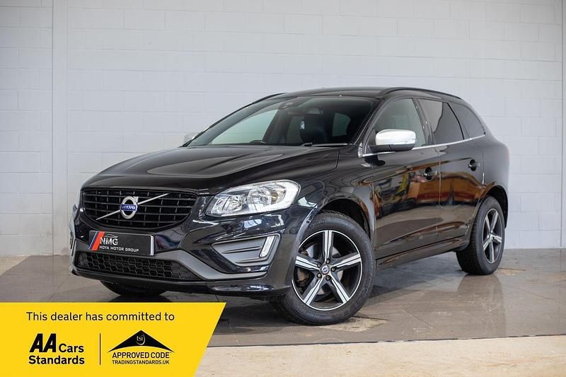 Black Used 2016 Volvo XC60 R-Design SUV | £11,499 (Fair price) - Image 1/4