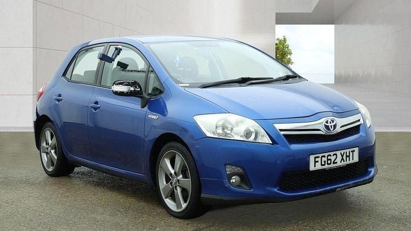 Used Toyota Auris Hybrid T4 2012 Blue Hatchback