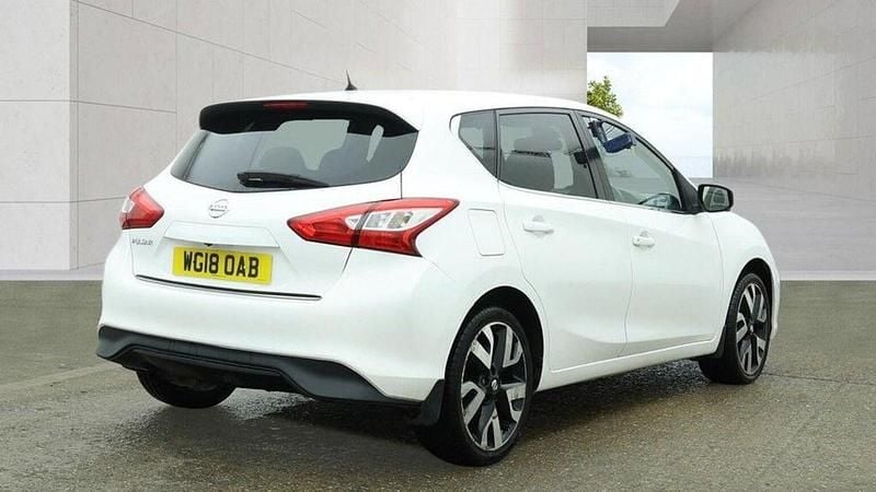 Used Nissan Pulsar S 115 HP (84 kW) 2018 White Hatchback