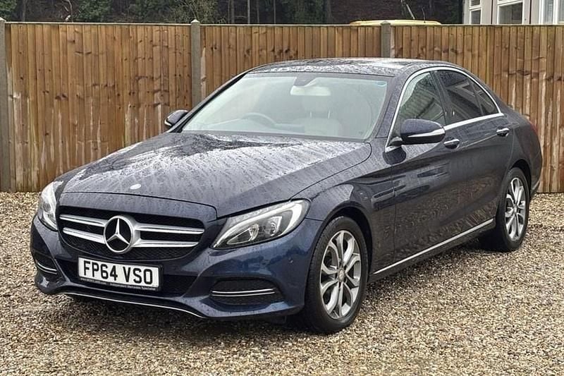 Used Mercedes C220 Premium 170 HP (125 kW) 2014 Blue Sedan