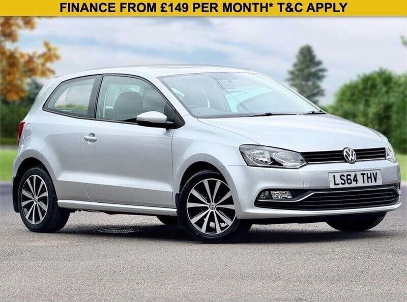 Silver Used 2014 VW Polo SE Hatchback | £6,800 (Fair price) - Image 1/4
