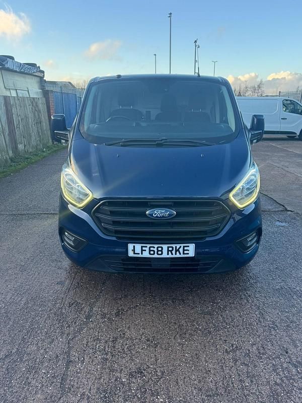 Used Ford Transit Custom Trend 130 HP (95 kW) 2018 Blue Van