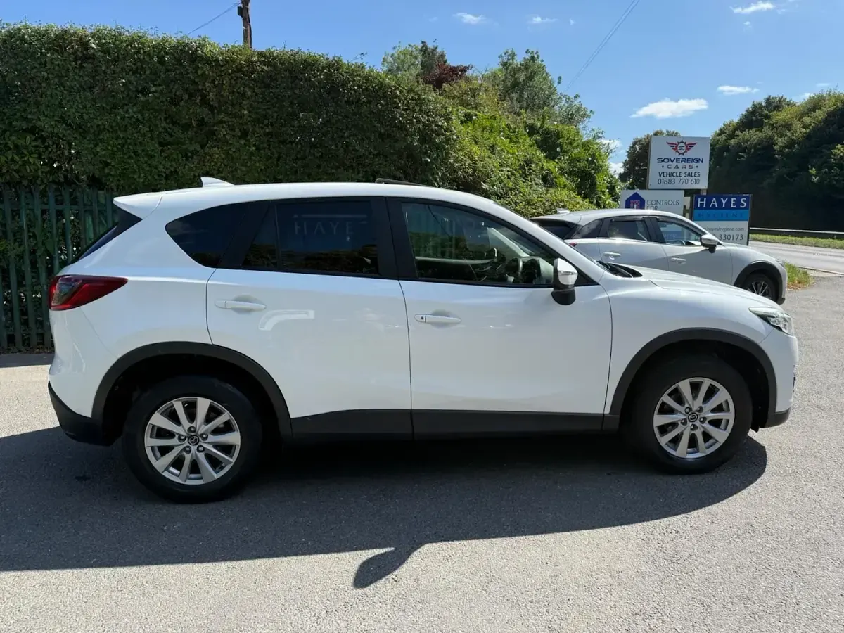 Used Mazda CX-5 150 HP (110 kW) 2015 White SUV