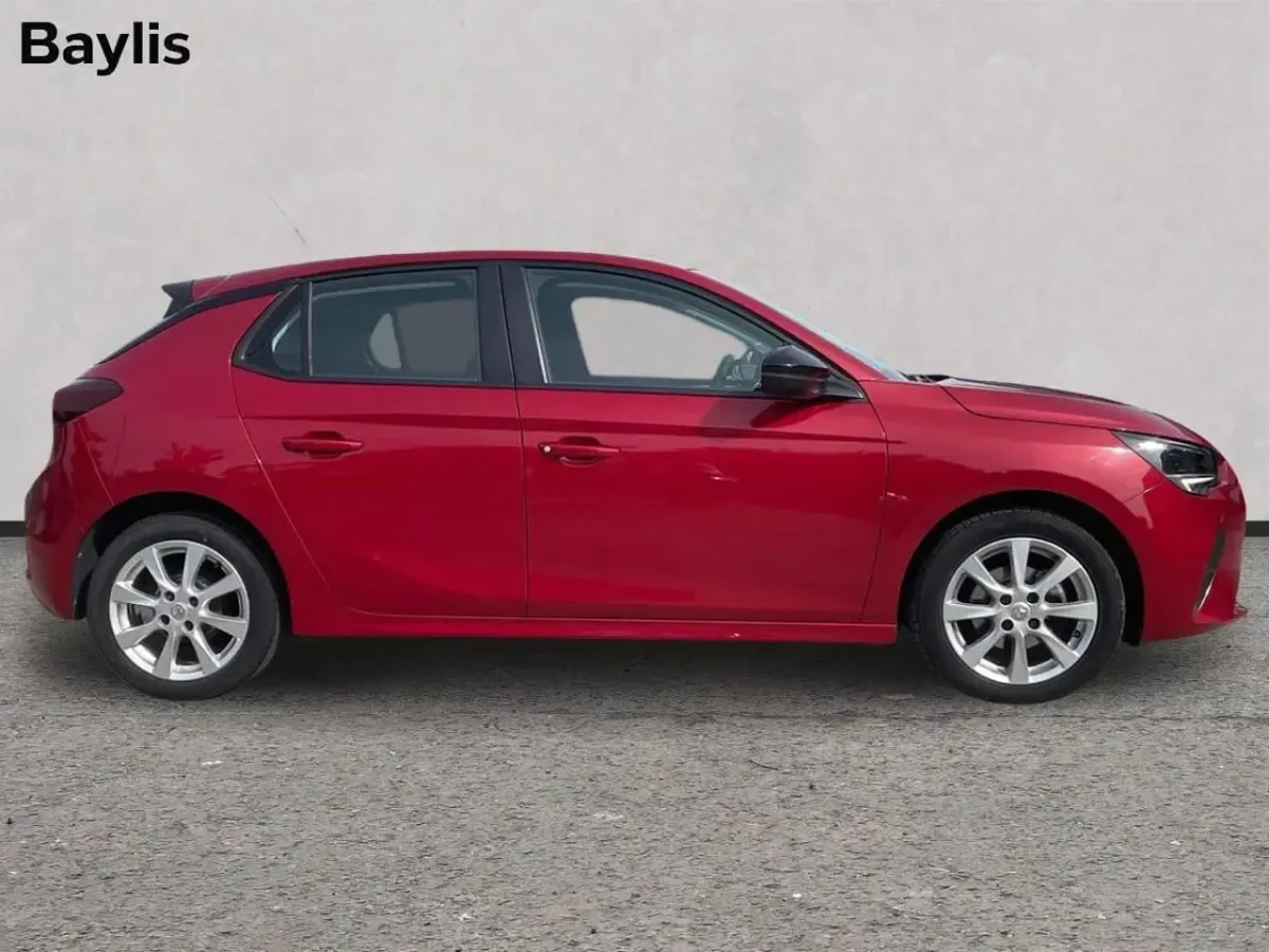 Used Vauxhall Corsa 74 HP (54 kW) 2021 Red Hatchback