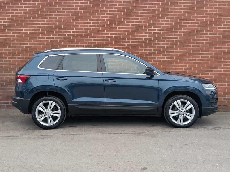 Used Skoda Karoq SE L 85 HP (62 kW) 2019 Blue SUV