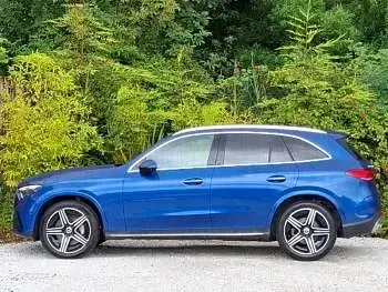 Used Mercedes GLC220 AMG Line Premium 197 HP (144 kW) 2023 Blue SUV