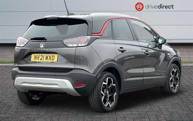 Used Vauxhall Crossland SRi 131 HP (96 kW) 2021 Grey SUV