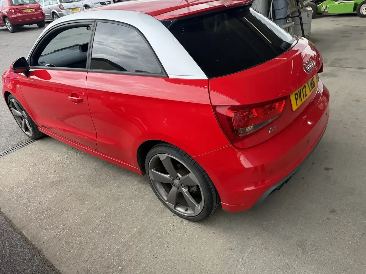Used Audi A1 Black Edition 185 HP (136 kW) 2012 Red Hatchback