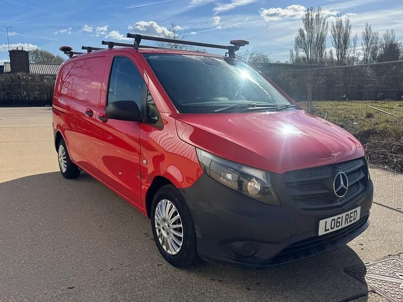 Used Mercedes Vito 2017 Red Van