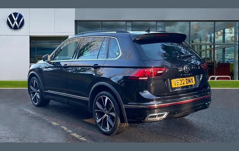 Used VW Tiguan R-line 150 HP (110 kW) 2022 Deep black pearl SUV