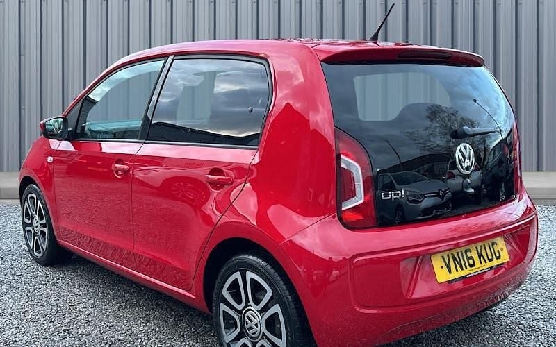 Used VW up! high up! 75 HP (55 kW) 2016 Red Hatchback