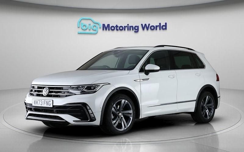 Used VW Tiguan R-line Edition 150 HP (110 kW) 2023 White SUV